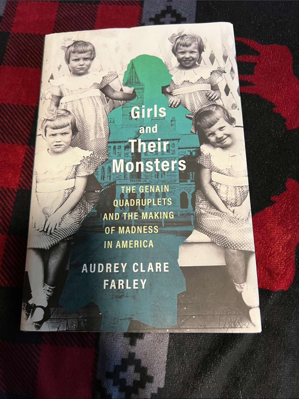 Girls and Their Monsters by Audrey Clare Farley - Teal/Blue Cover Paperback